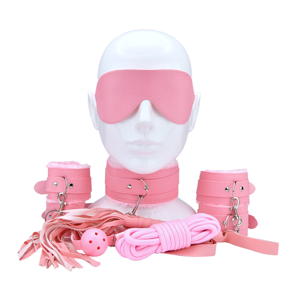Bound to Play Anfänger Bondage Set Pink (8 Teile)