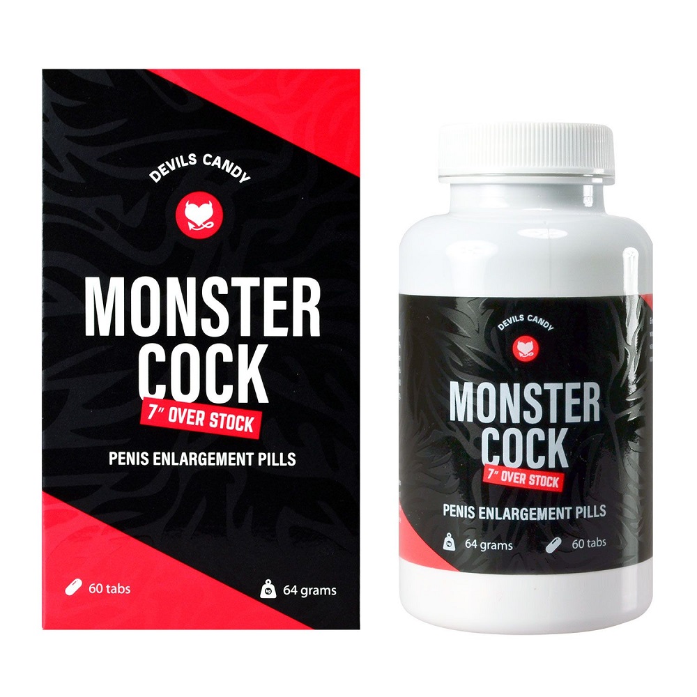 Devils Candy Monster Cock Pillole per Ingrossamento del Pene (60 Confezione)