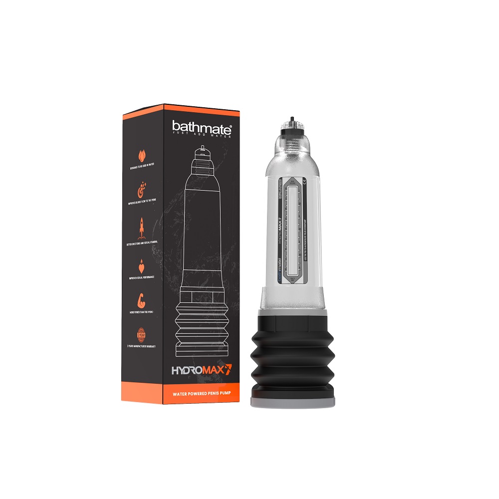 Bathmate Hydromax 7 Penis-Pumpe Klar