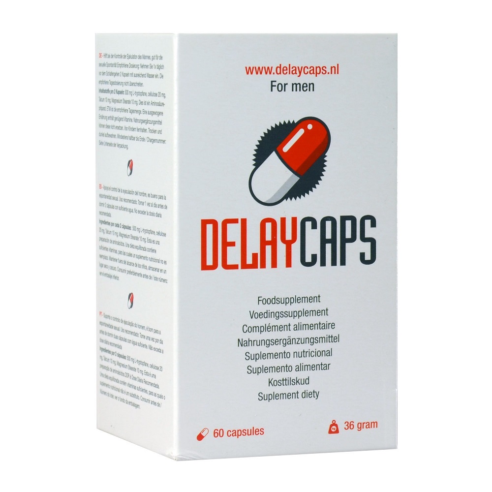 Delaycaps Pillole per Miglioramento delle Prestazioni (60 Confezione)