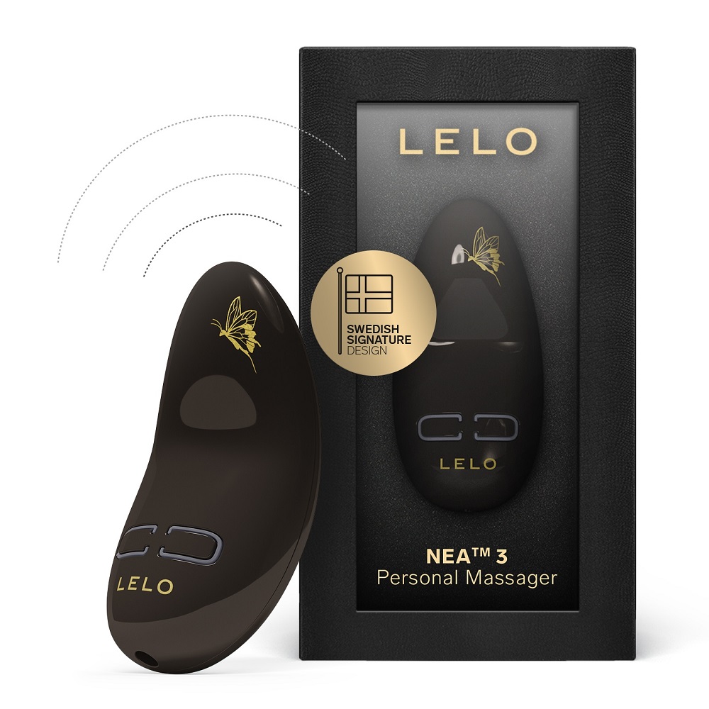 LELO Nea 3 Massageador Clitoriano Preto