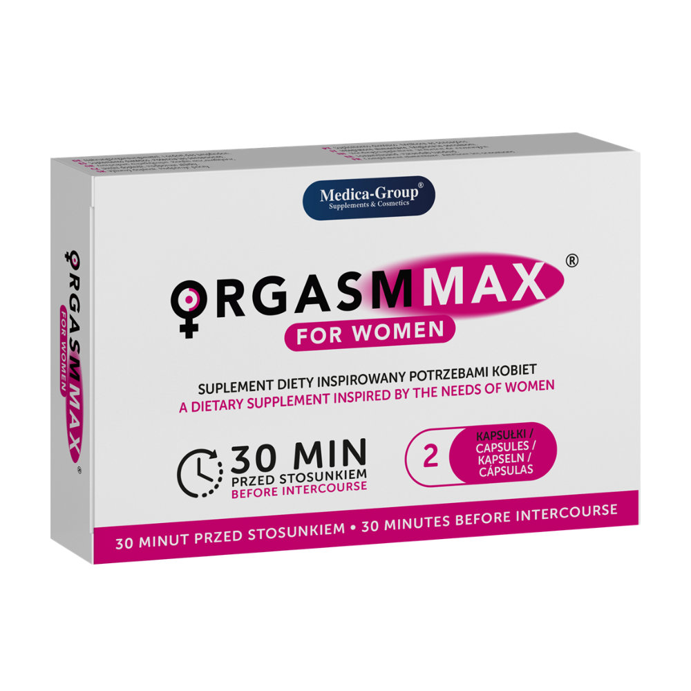 OrgasmMax per Donne 2 Capsule