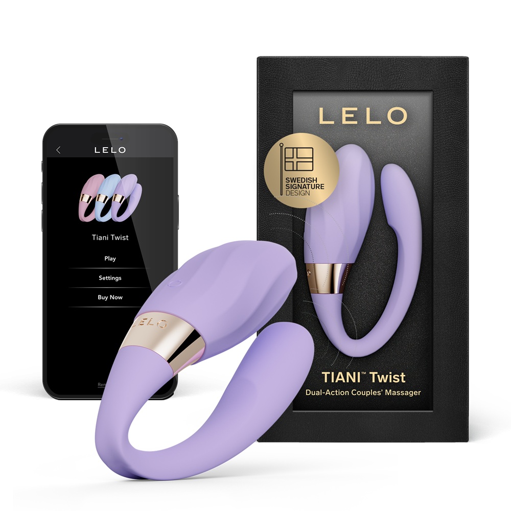 LELO Tiani Twist Massageador para Casais Lavanda