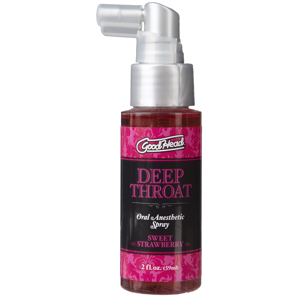 Doc Johnson Good Head Deep Throat Spray Fragola Dolce